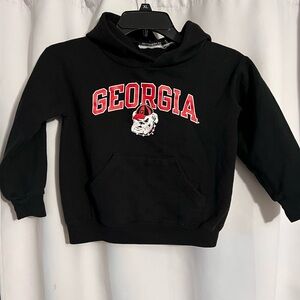 Champion Kids Black and Red Georgia Bulldogs Hoodie
